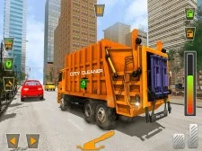 US City Garbage Cleaner: Trash Truck 2020